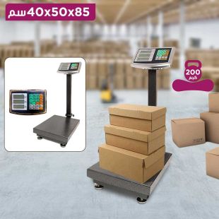 منصة ميزان إلكتروني مع شاشة LED