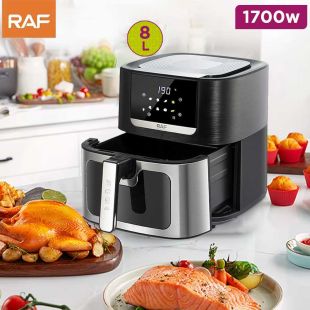 Multi-Purpose Digital Air Fryer 1700W 8L by RAF