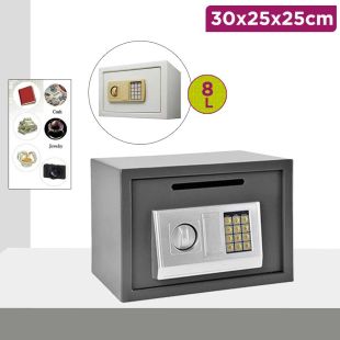 Heavy Duty Electronic Security Safe Box 30 x 25 x 25 cm