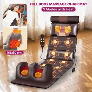 Full Body Massage Chair Mat 9 Modes with Heat