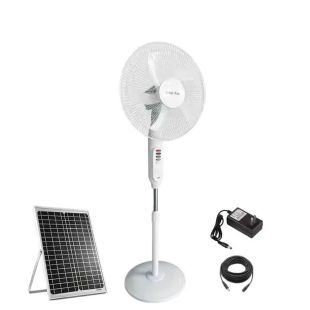 16 Inch Solar Powered Standing Fan