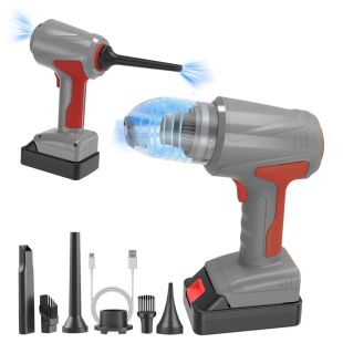 Cordless Handheld Vacuum with Replaceable Heads 160ml