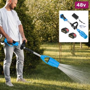 Cordless Handheld Air Blower with Telescopic Extension 48V