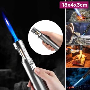 2 in 1 Butane Gas Lighter with Bottle Opener 