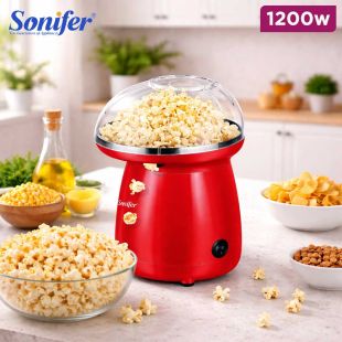1200W Oil Free Hot Air Popcorn Maker By Sonifer