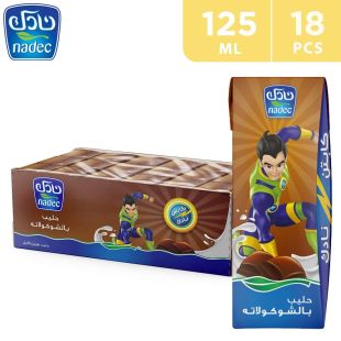 Nadec UHT Chocolate Milk 18 x 125 ml