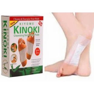 لاصقات القدم المطهرة للتخلص من السموم من Kinoki