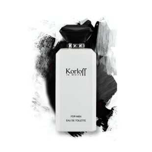 عطر Korloff In White للرجال 88 مل EDT Tester من Korloff Paris