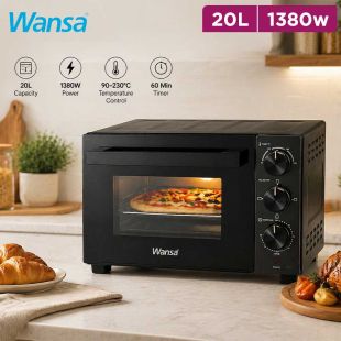 Wansa 20L Electric Oven 1380W