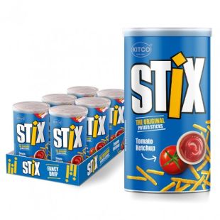 Kitco Stix Tomato Ketchup Natural Potato Sticks 6 x 40g