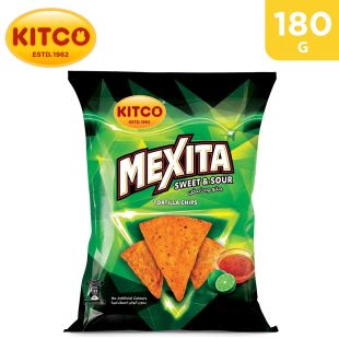Kitco Mexita Sweet & Sour Tortilla Chips – 180 g