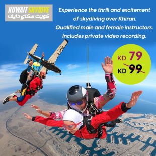 Live The Skydiving Experience Today at Kuwait SkyDive