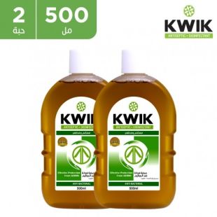 سائل مطهر ومعقم 2 × 500 مل من Kwik