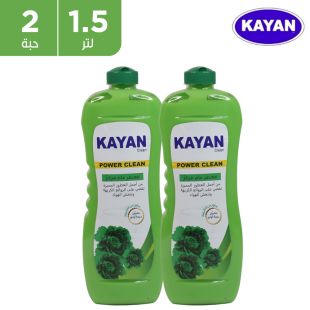 كيان - معطر باور كلين أخضر 2 × 1.5 لتر