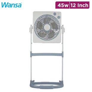 12-inch Stand Box Fan 45W by Wansa