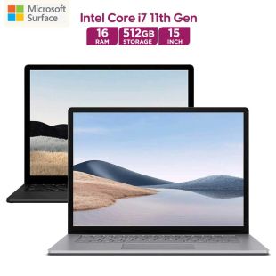 16GB RAM 512GB SSD Surface Laptop 4 15 Inch Touchscreen intel Core i7 11th Gen by Microsoft