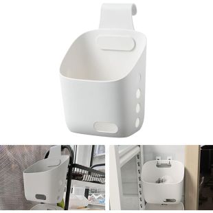 سلة تخزين بلاستيكية كبيرة مُعلقة 8 × 16 × 23.5 سم