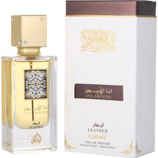 عطر Ana Abiyedh Leather للرجال والسيدات 60 مل EDP من Lattafa