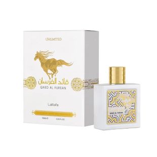 عطر Qaed Al Fursan Unlimited للرجال والسيدات 90 مل EDP من Lattafa