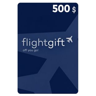 فلايت جيفت 500$ - الإستلام عبر الإيميل