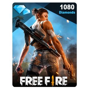 Free Fire 1080 Diamonds - Delivered by Email