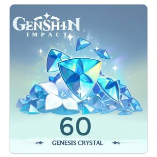 Genshin Impact 60 Genesis Crystals Global - Delivered by Email