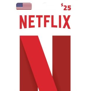 Netflix $25 US - Delivered by Email