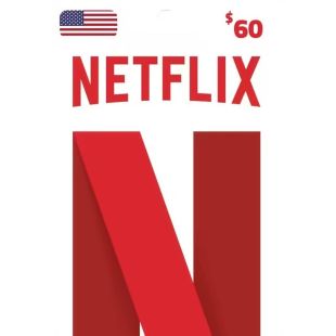 Netflix $60 US - Delivered by Email