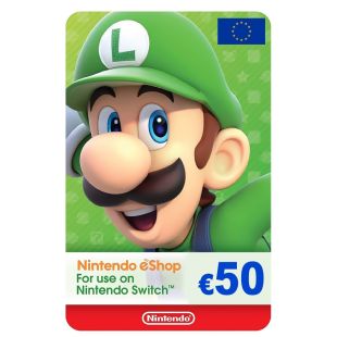 Nintendo eShop €50 Europe - Delivered by Email