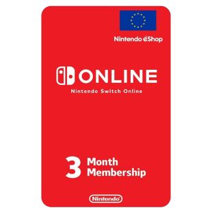 Nintendo 3 Months Europe - Delivered by  Email