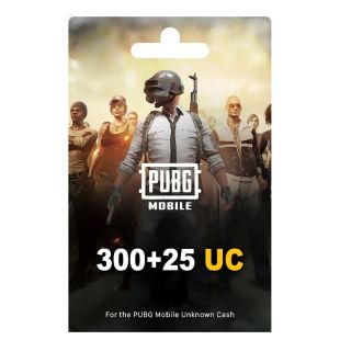 PUBG Mobile 300 + 25 UC - Delivered by Email