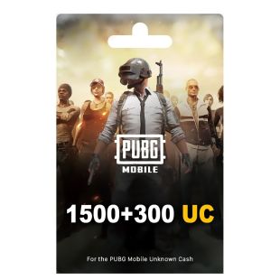 PUBG Mobile 1500 + 300 UC - Delivered by Email