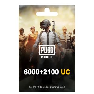 PUBG Mobile 6000 + 2100 UC - Delivered by Email