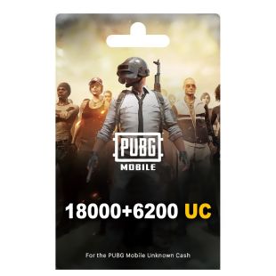 PUBG Mobile 18000 + 6200 UC - Delivered by Email