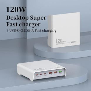 Ldnio 120W 6 Ports Desktop Charging Station