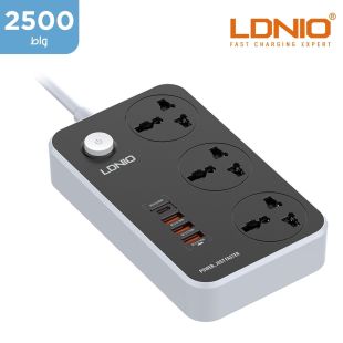 وصلة اشتراك كهربائي بشاحن سريع مدمج 2 متر من LDNIO