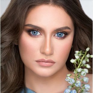 Le Reve Pixie Blue Contact Lenses - Yearly - 1 + 1 Free
