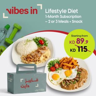 One-Month Healthy Lifestyle Meal Plan from Vibes In