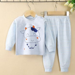 Kids Cotton Two-Piece Pajama Set