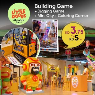 Let Kids Build, Dig, Create & Play at Little Doors – Jahra Branch