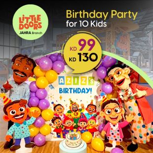 Exciting Kids Birthday Celebration for 10 Kids at Little Doors