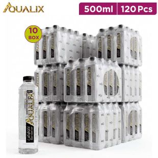 AQWALIX Ionized Alkaline Water pH 8.5 – 500 ml × 10