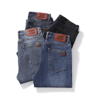 Long Loose Fit Casual Jeans For Men