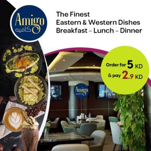 A Full Day of Eastern and Western Cuisine Awaits You at Amigo Restaurant