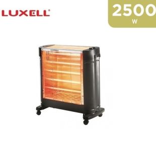 Luxell 2500W Quartz Heater 3 Tubes - Black