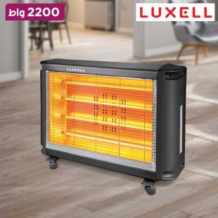 دفاية  كهربائية بقوة 2200 واط مع 4 أنابيب تدفئة من الكوارتز من Luxell