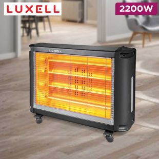 Luxell Quartz heater 2200W with 4 Heating Tubes