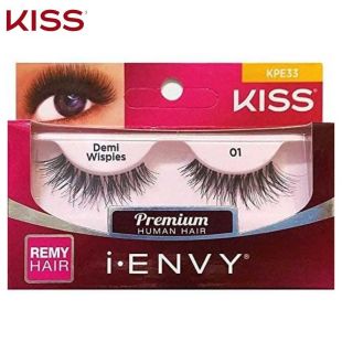 KISS Demi Wispies 01 Natural Human Hair Eyelashes
