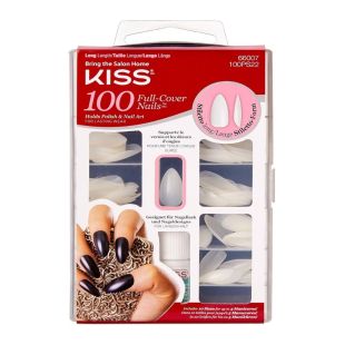 Kiss Long Full Cover Artificial Nails
