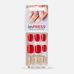 KISS imPRESS String Along Press-On Nails